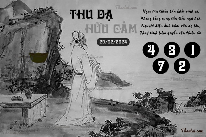 THU DẠ HỮU CẢM 14/02/2024