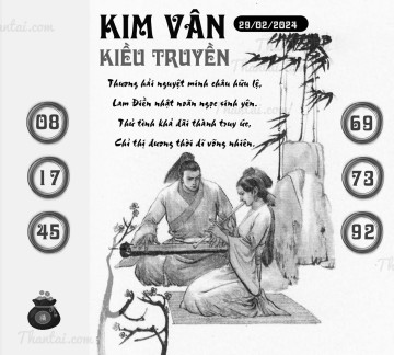 KIM VÂN KIỀU TRUYỀN 29/02/2024