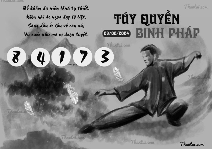 TÚY QUYỀN BINH PHÁP 14/02/2024