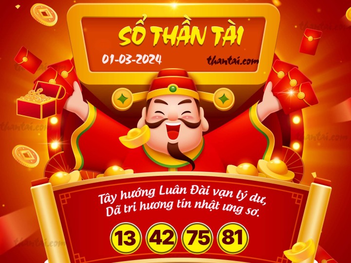 SỔ THẦN TÀI 15/02/2024