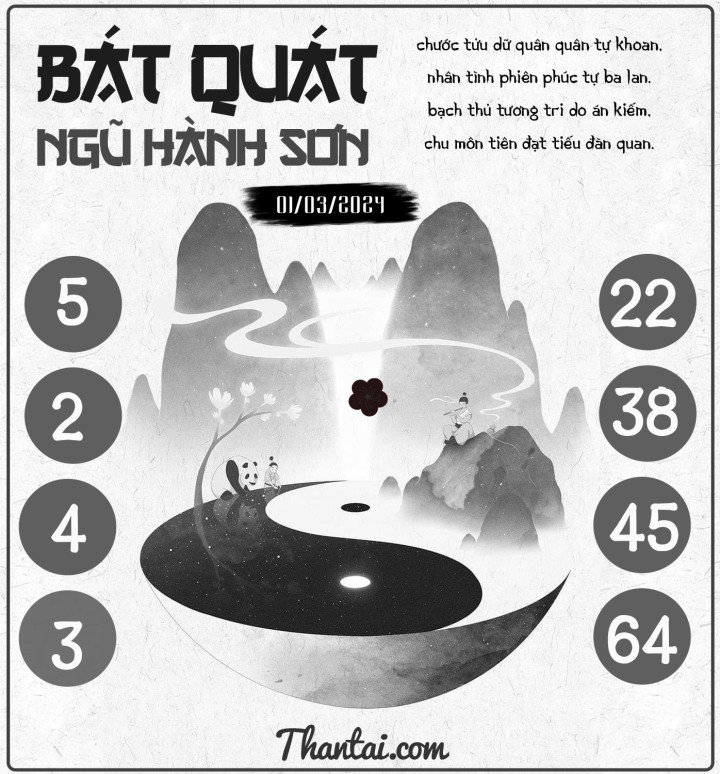 BÁT QUÁI NGŨ HÀNH SƠN 15/02/2024
