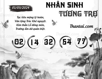 NHÂN SINH TƯƠNG TRỢ 01/03/2024