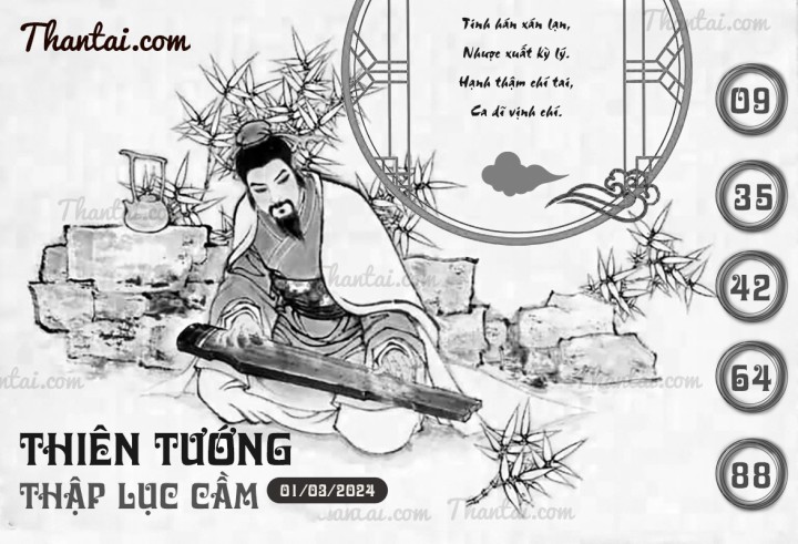 THIÊN TƯỚNG THẬP LỤC CẦU 15/02/2024