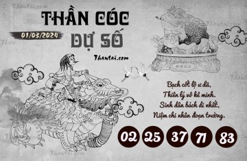 THẦN CÓC DỰ SỐ 01/03/2024