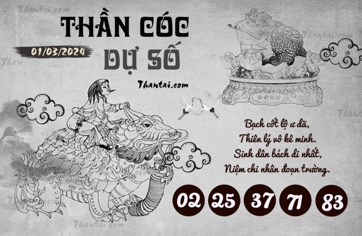 THẦN CÓC DỰ SỐ 15/02/2024