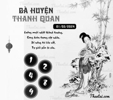 BÀ HUYỆN THANH QUAN 01/03/2024