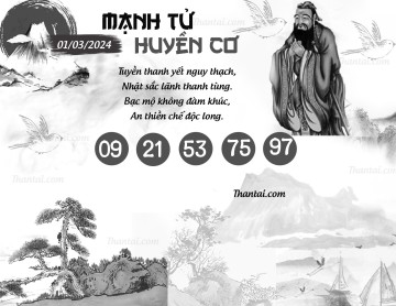 MẠNH TỬ HUYỀN CƠ 01/03/2024