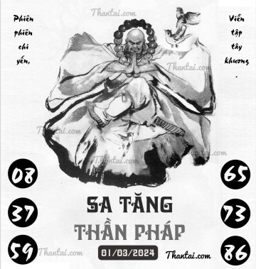 SA TĂNG THẦN PHÁP 01/03/2024