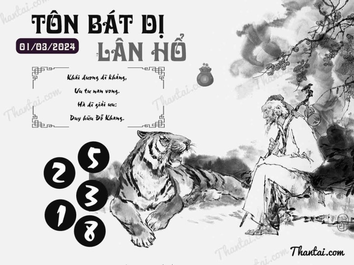 TÔN BÁT DỊ LÂN HỔ 15/02/2024