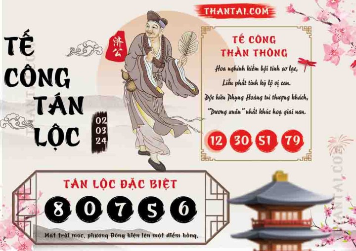 Tế Công Tán Lộc 16/02/2024