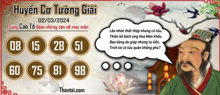 Huyền Cơ Tường Giải 16/02/2024