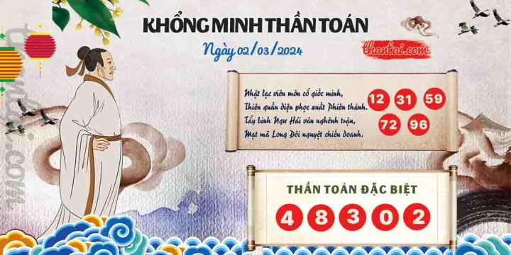 Khổng Minh Thần Toán 16/02/2024
