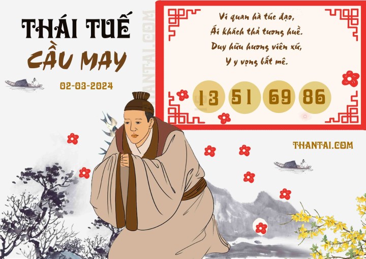 Thái Tuế Cầu May 16/02/2024