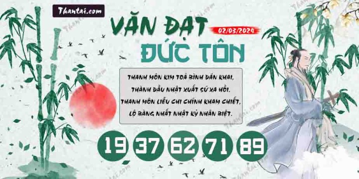 Văn Đạt Đức Tôn 16/02/2024