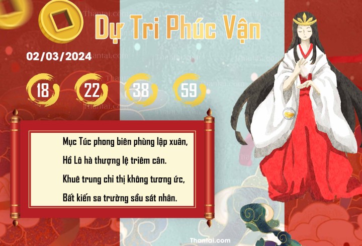 DỰ TRI PHÚC VẬN 16/02/2024