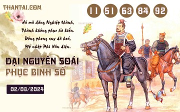 Đại Nguyên Soái 02/03/2024