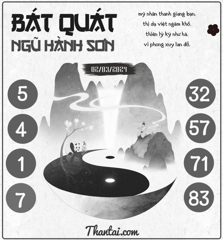 BÁT QUÁI NGŨ HÀNH SƠN 16/02/2024