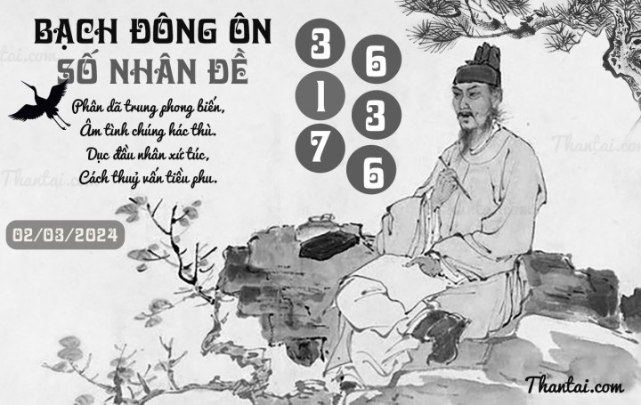 BẠCH ĐÔNG ÔN 16/02/2024