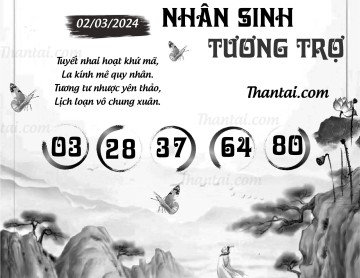 NHÂN SINH TƯƠNG TRỢ 02/03/2024