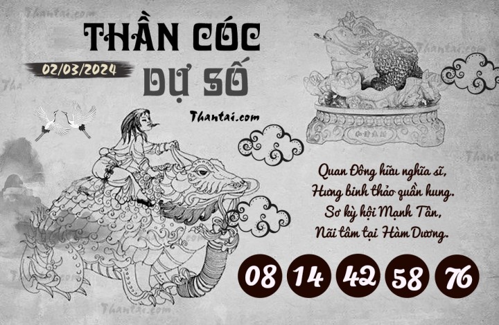 THẦN CÓC DỰ SỐ 16/02/2024