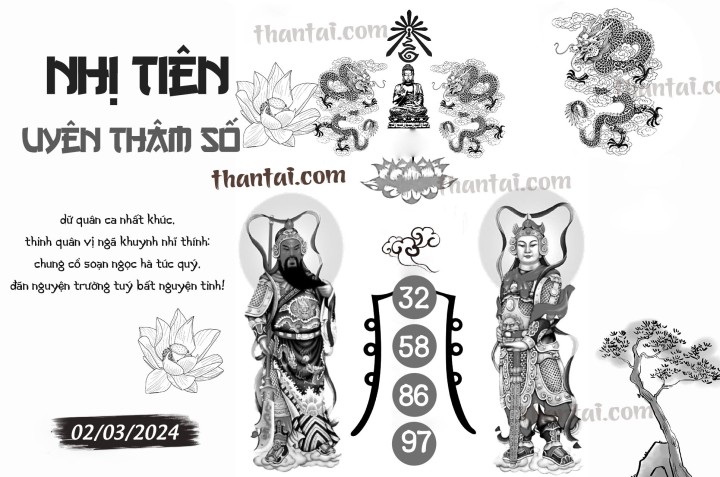 NHỊ TIÊN UYÊN THÂM SỐ 16/02/2024