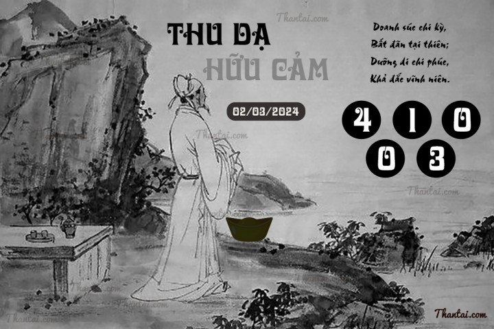 THU DẠ HỮU CẢM 16/02/2024