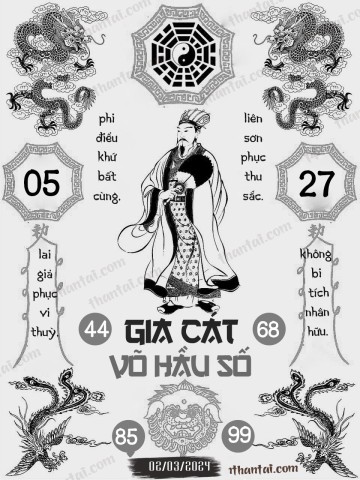 GIA CÁT VÕ HẦU SỐ 02/03/2024