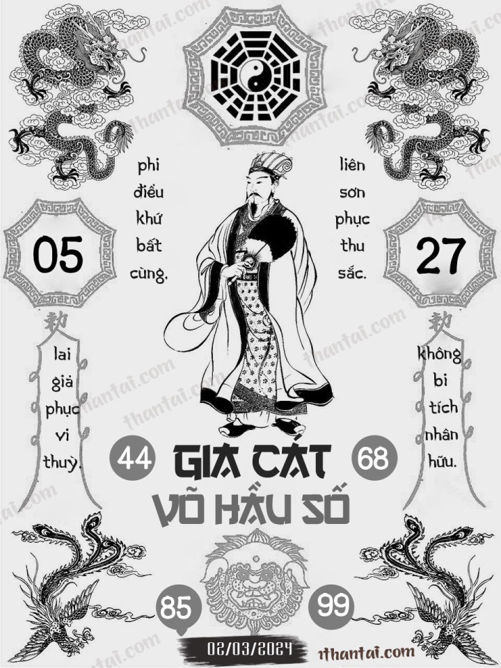 GIA CÁT VÕ HẦU SỐ 16/02/2024