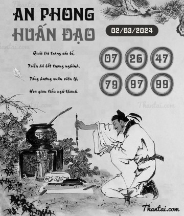 AN PHONG HUẤN ĐẠO 02/03/2024