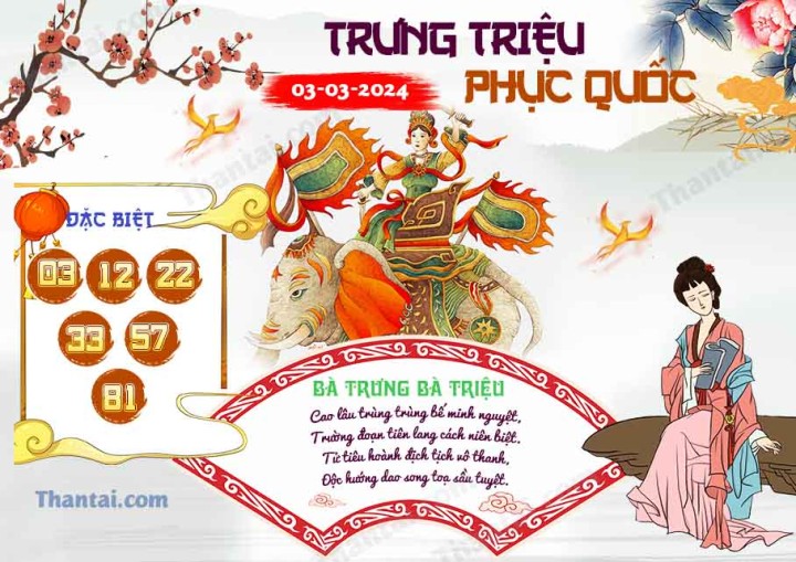 Trưng Triệu Phục Quốc 17/02/2024