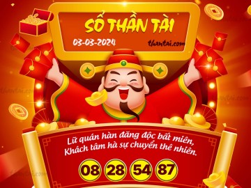 SỔ THẦN TÀI 03/03/2024