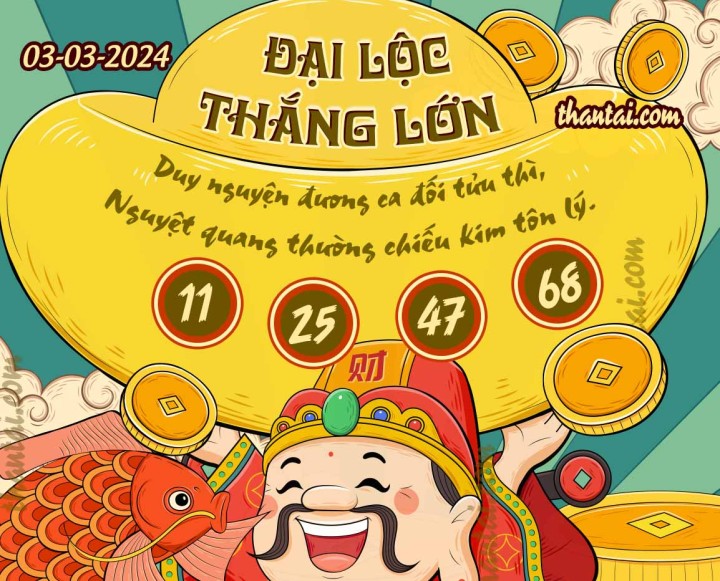 ĐẠI LỘC THẮNG LỚN 17/02/2024