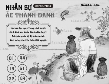 NHẪN SỰ ẮC THÀNH DANH 03/03/2024