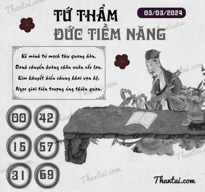 TỨ THẨM ĐỨC TIỀM NĂNG 17/02/2024