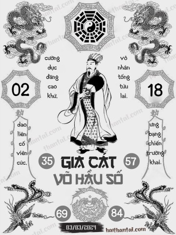 GIA CÁT VÕ HẦU SỐ 03/03/2024