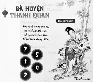 BÀ HUYỆN THANH QUAN 03/03/2024