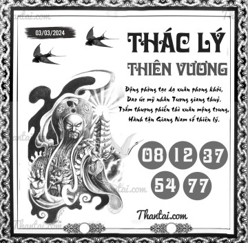 THÁC LÝ THIÊN VƯƠNG 03/03/2024