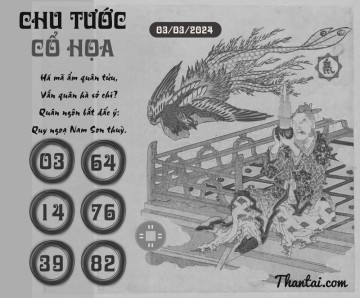 CHU TƯỚC CỔ HỌA 03/03/2024