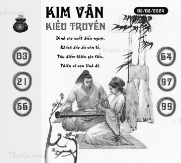 KIM VÂN KIỀU TRUYỀN 03/03/2024