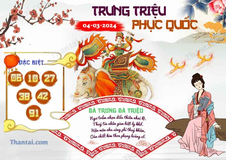 Trưng Triệu Phục Quốc 18/02/2024