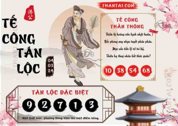 Tế Công Tán Lộc 04/03/2024