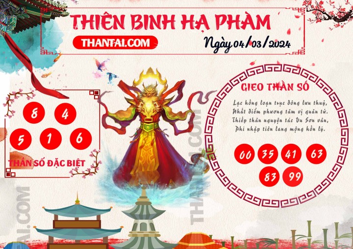 Thiên Binh Hạ Phàm 18/02/2024