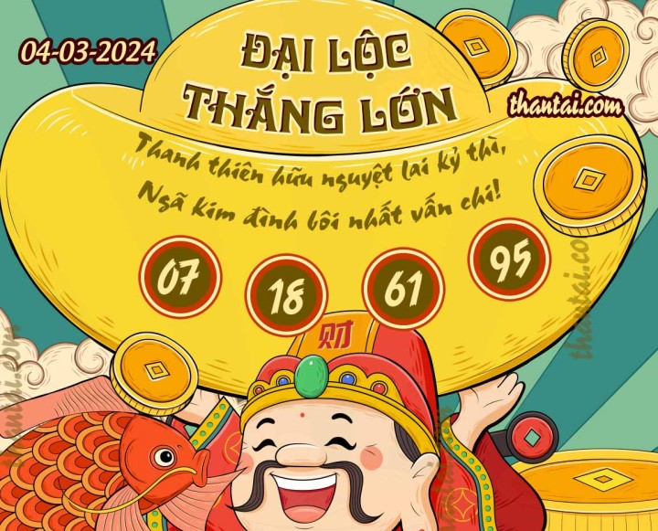 ĐẠI LỘC THẮNG LỚN 18/02/2024
