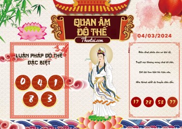 Quan Âm Độ Thế 04/03/2024