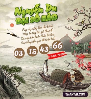 Nguyễn Du Đại Hào Số 12/07/2023