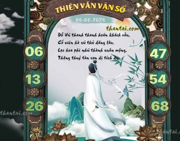 THIÊN VĂN VẬN SỐ 04/03/2024