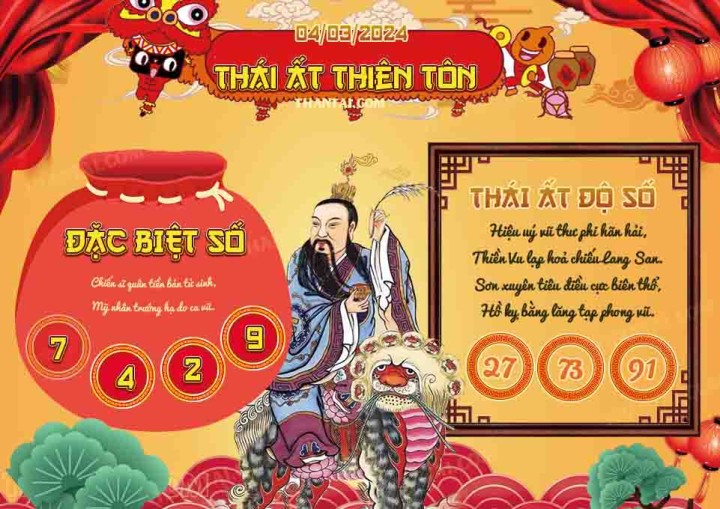 Thái Ất Thiên Tôn 18/02/2024