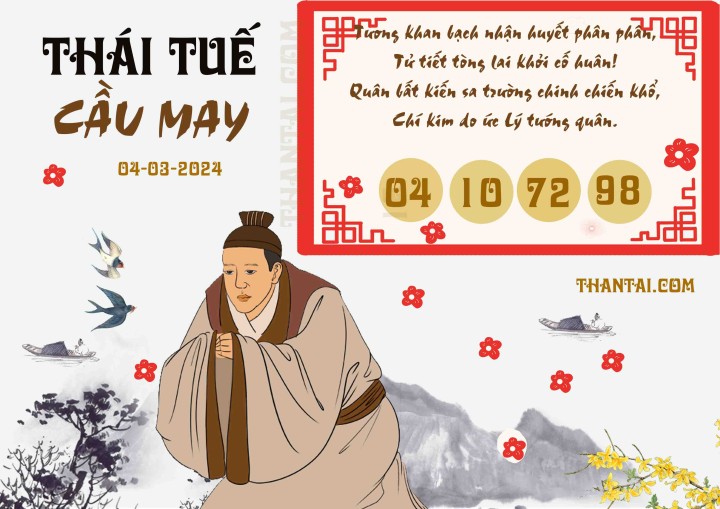 Thái Tuế Cầu May 18/02/2024