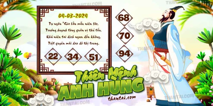 THIÊN MỆNH ANH HÙNG 18/02/2024