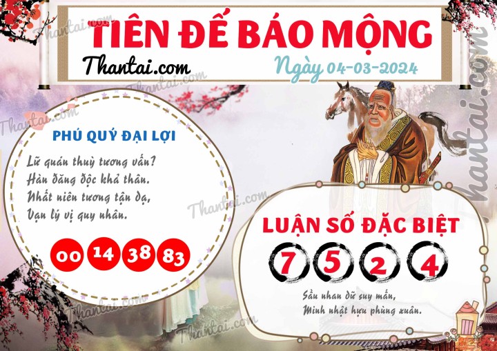 Tiên Đế Báo Mộng 18/02/2024